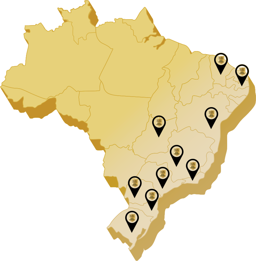 Mapa do Brasil Security Leaders